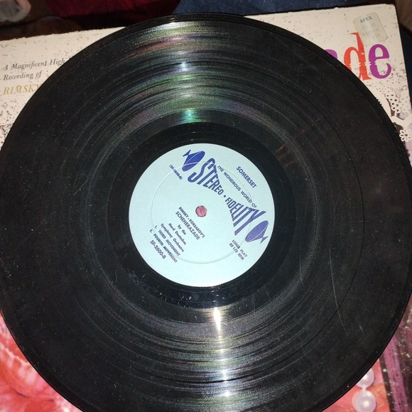 Rimsky-Korsakov's Scheherazade Somerset 1958 LP Vinyl Record SF-2600 Meryl Davis - Picture 4 of 5